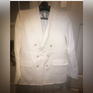 A.L.C. Declan double breasted ivory Blazer size 8 Brand NEW w tags